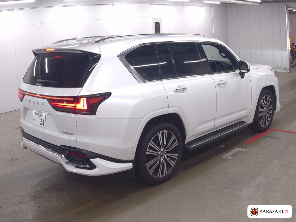 Lexus LX 2022 z aukcji japońskiej