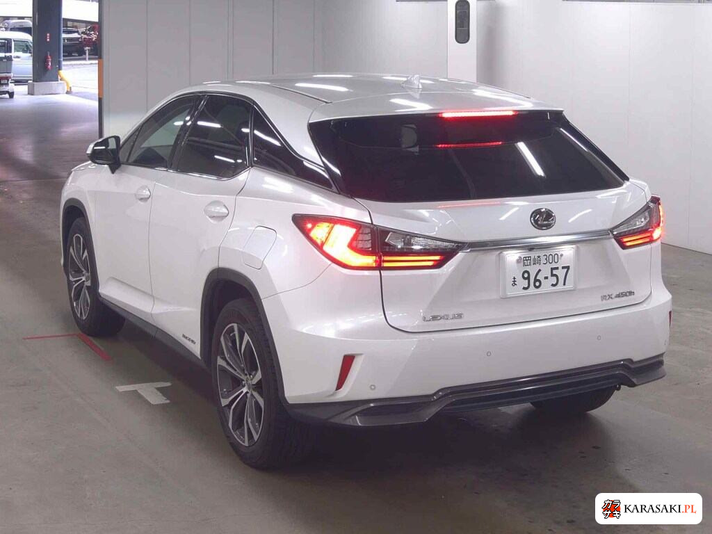 Lexus RX 2016 z aukcji japońskiej