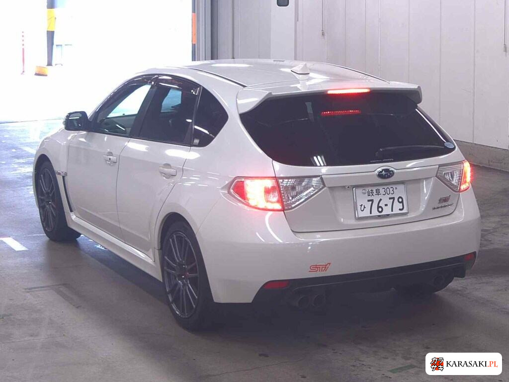 Subaru Impreza 2010 z aukcji japońskiej