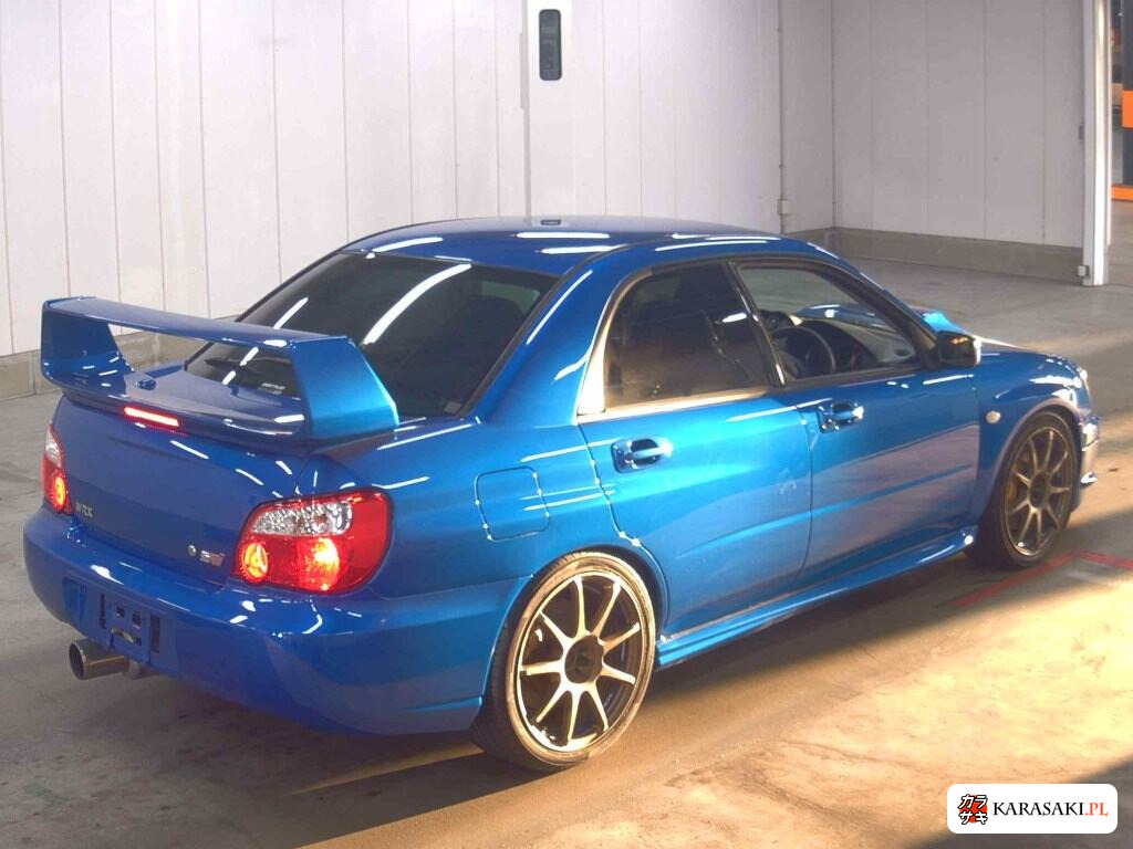 Subaru Impreza 2004 z aukcji japońskiej