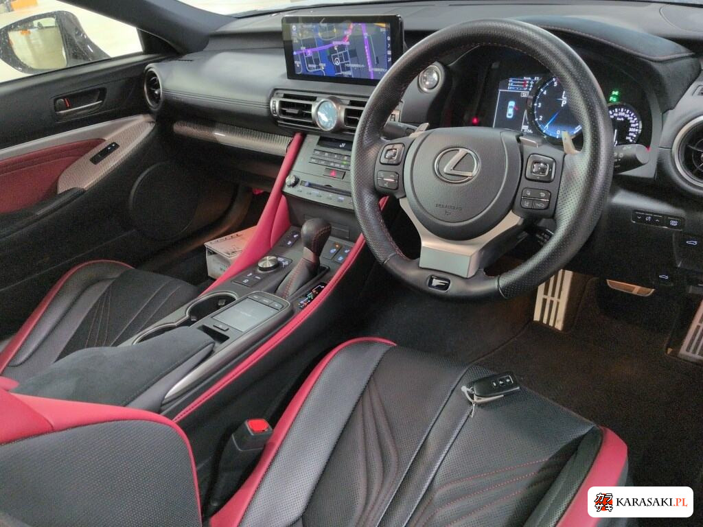 Lexus RC F 2023 z aukcji japońskiej