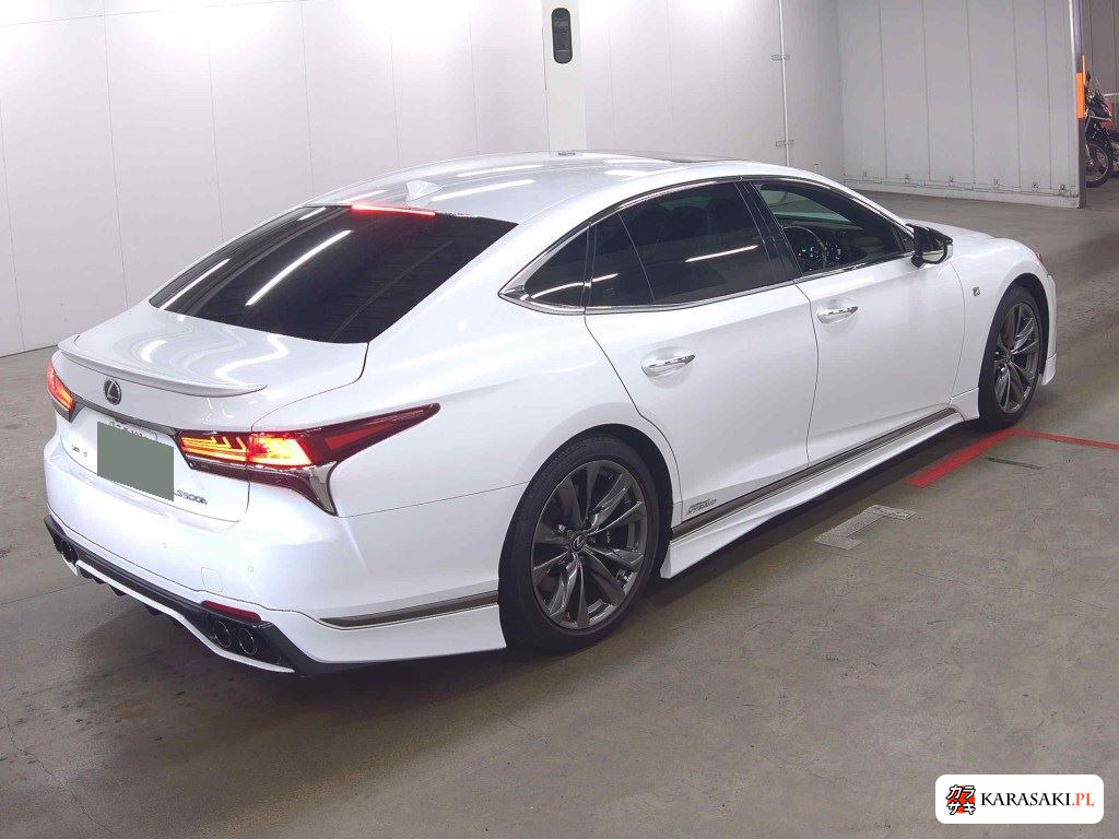 Lexus LS 2018 z aukcji japońskiej