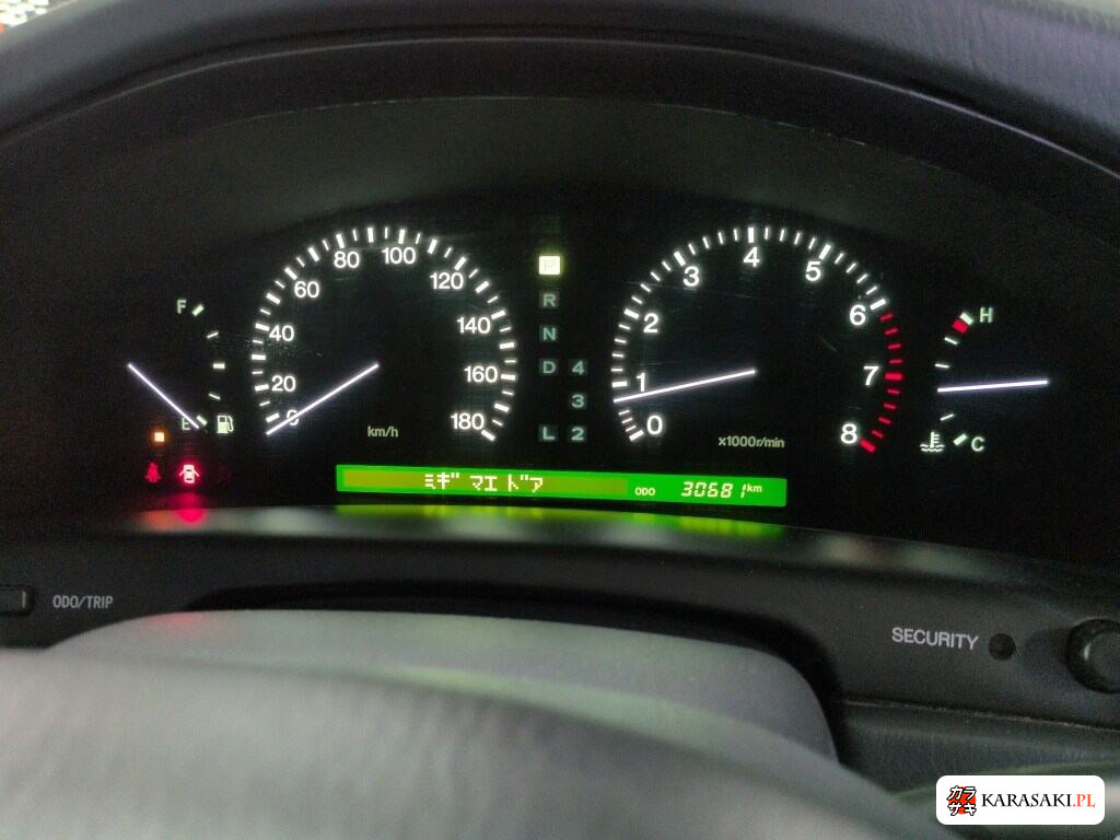 Toyota Celsior 1999 z aukcji japońskiej