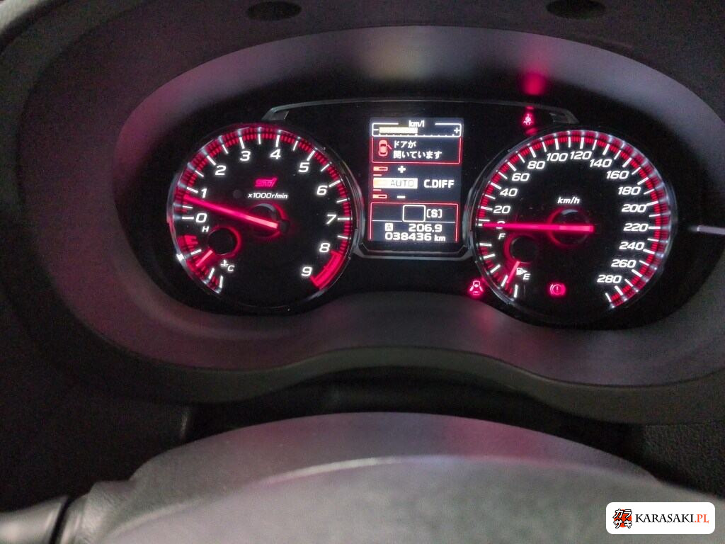 Subaru WRX STI 2018 z aukcji japońskiej
