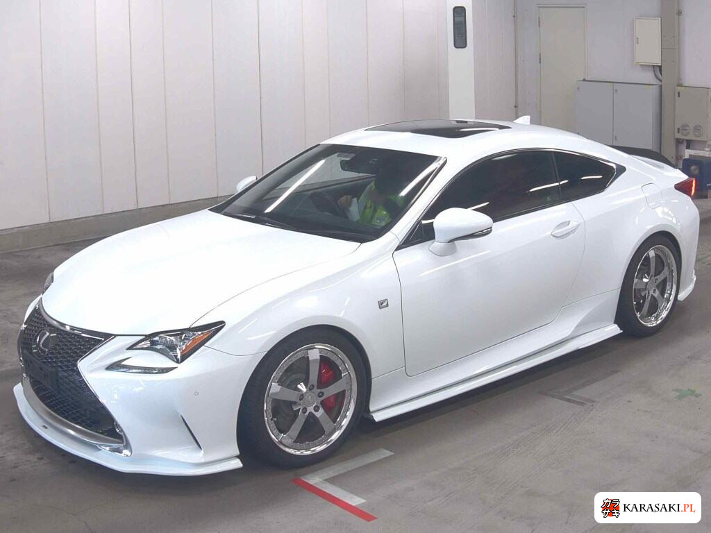 Lexus RC 2015 z aukcji japońskiej