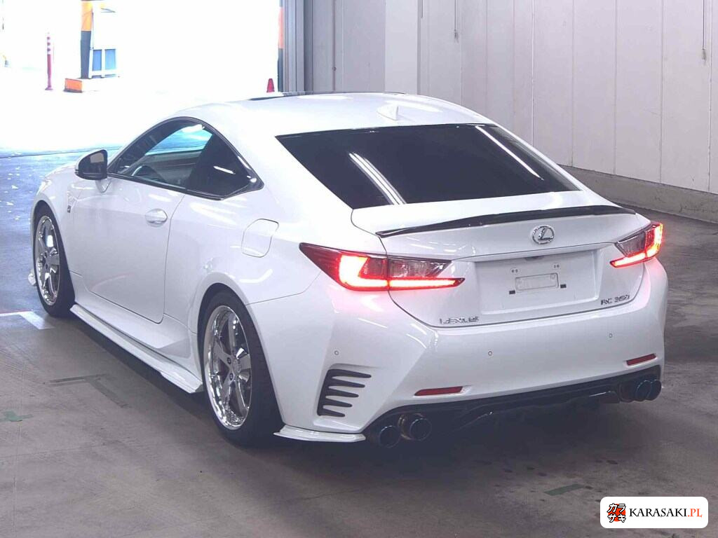 Lexus RC 2015 z aukcji japońskiej