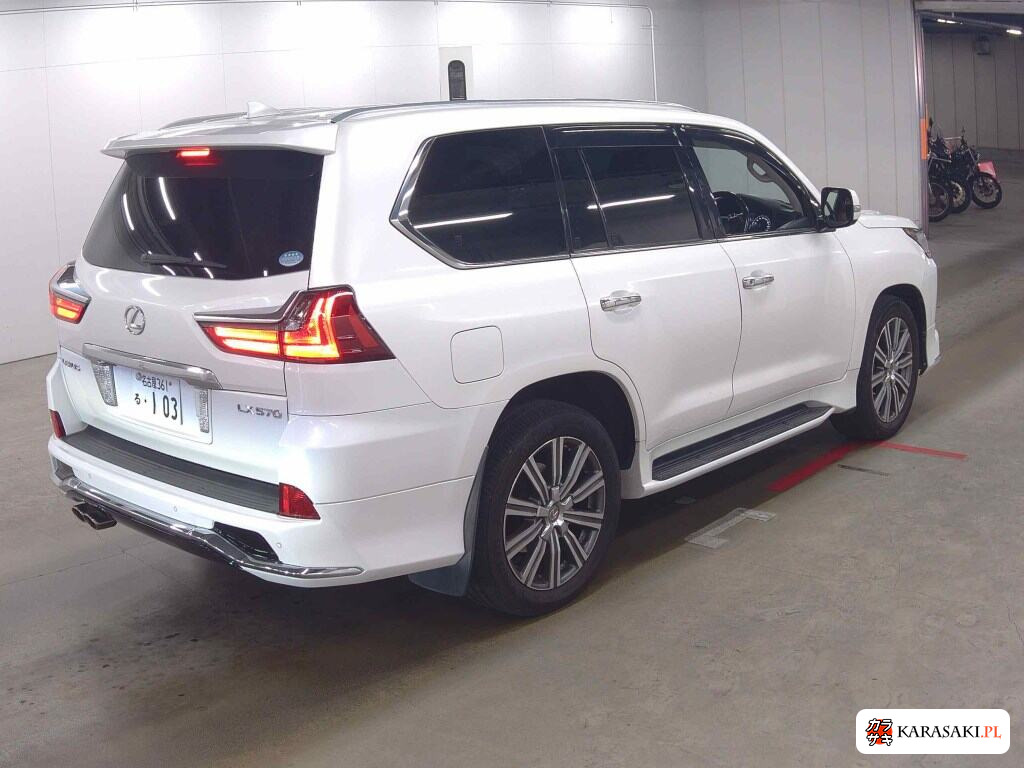 Lexus LX 2016 z aukcji japońskiej