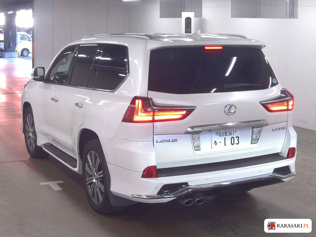 Lexus LX 2016 z aukcji japońskiej