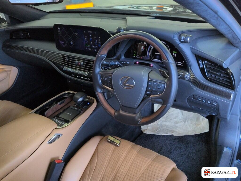 Lexus LS 2021 z aukcji japońskiej