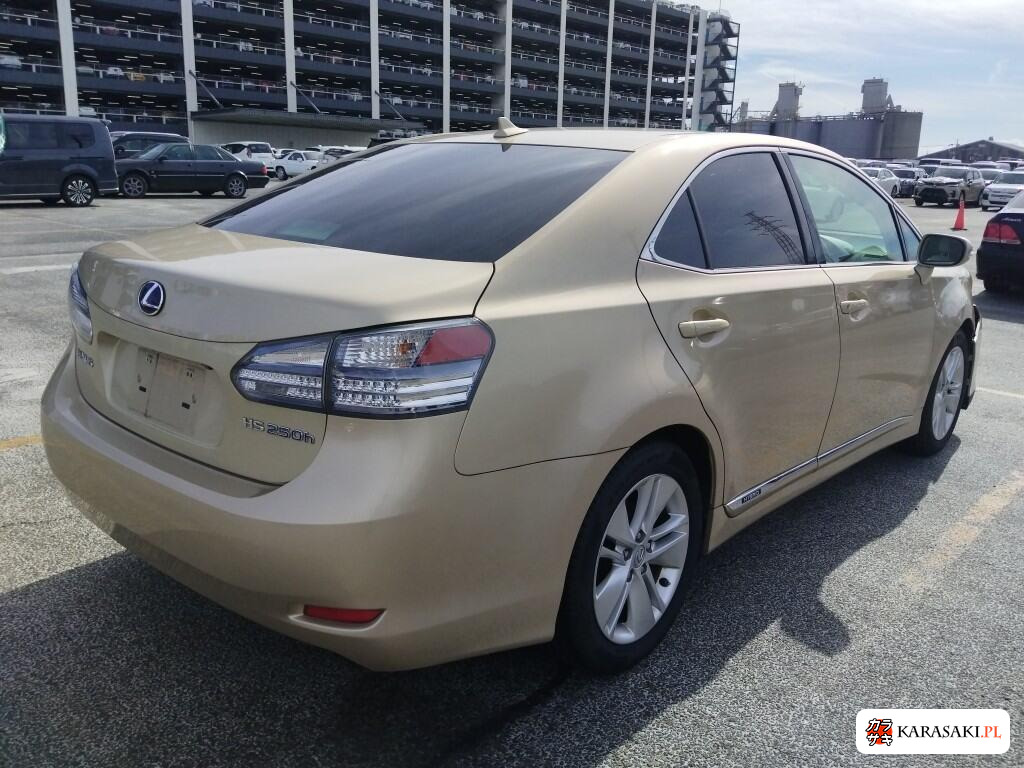 Lexus HS 2009 z aukcji japońskiej