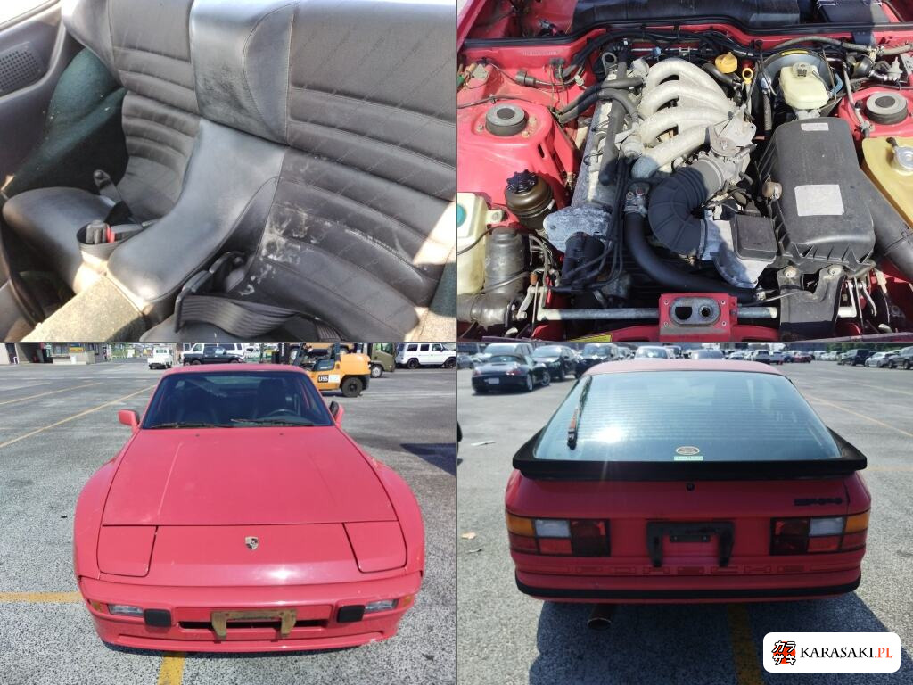 Porsche 944 1989 z aukcji japońskiej