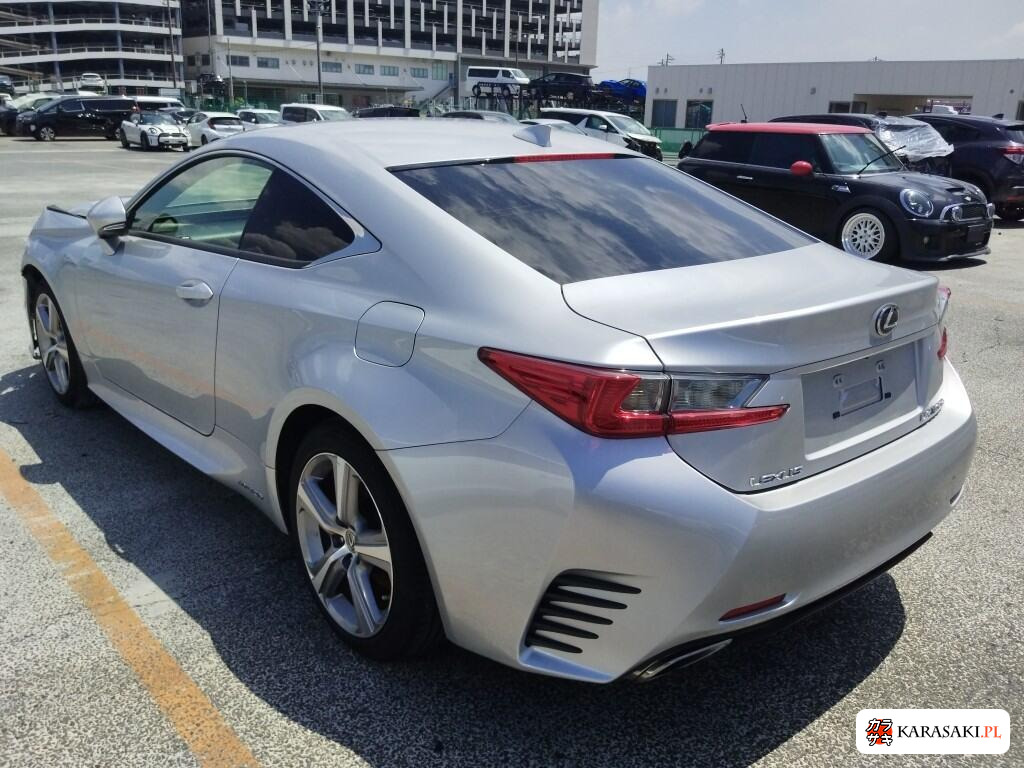 Lexus RC 2015 z aukcji japońskiej