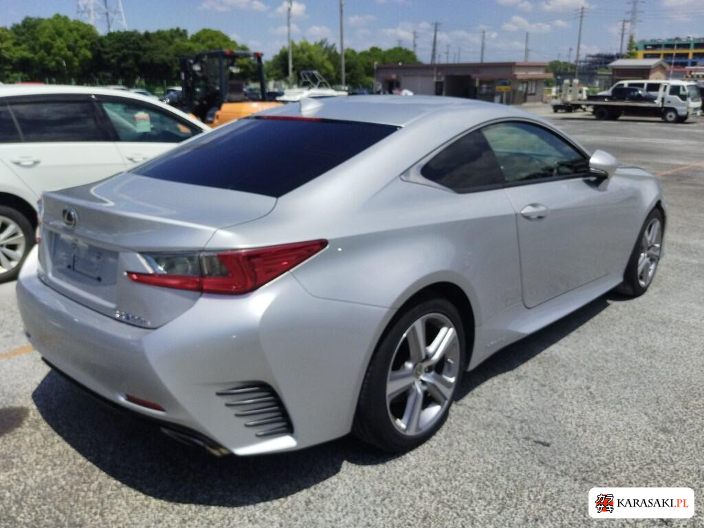 Lexus RC 2015 z aukcji japońskiej