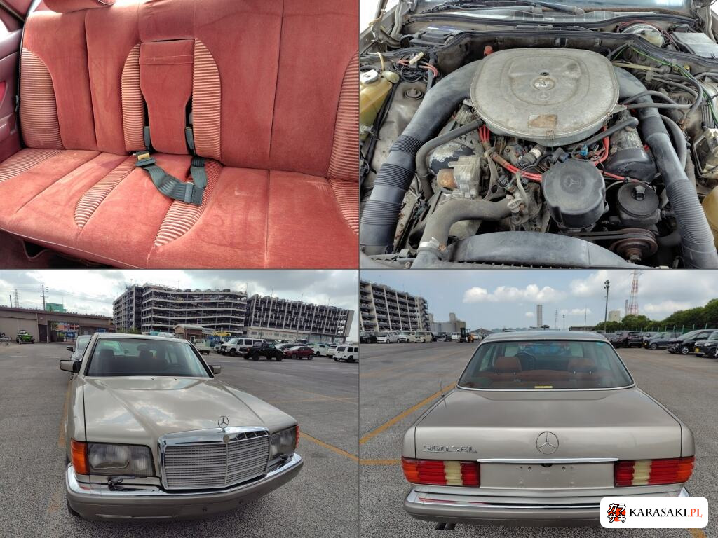 Mercedes-Benz S-Class 1987 z aukcji japońskiej