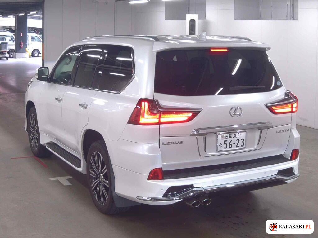Lexus LX 2017 z aukcji japońskiej