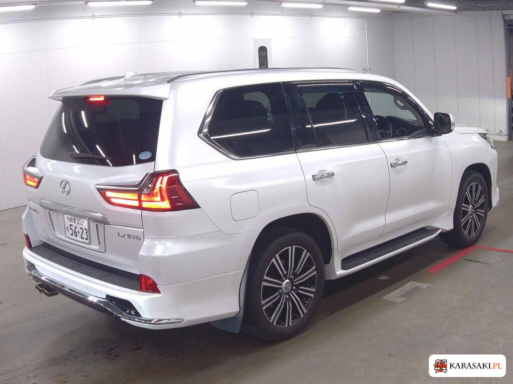 Lexus LX 2017 z aukcji japońskiej