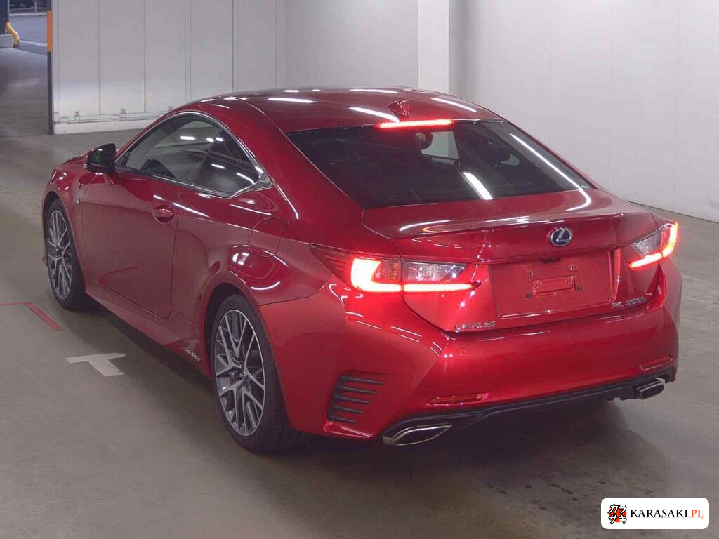Lexus RC 2018 z aukcji japońskiej