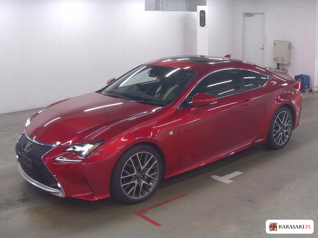 Lexus RC 2018 z aukcji japońskiej
