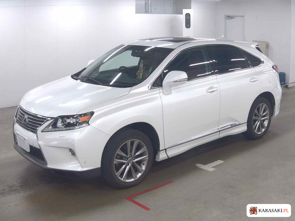 Lexus RX 2012 z aukcji japońskiej