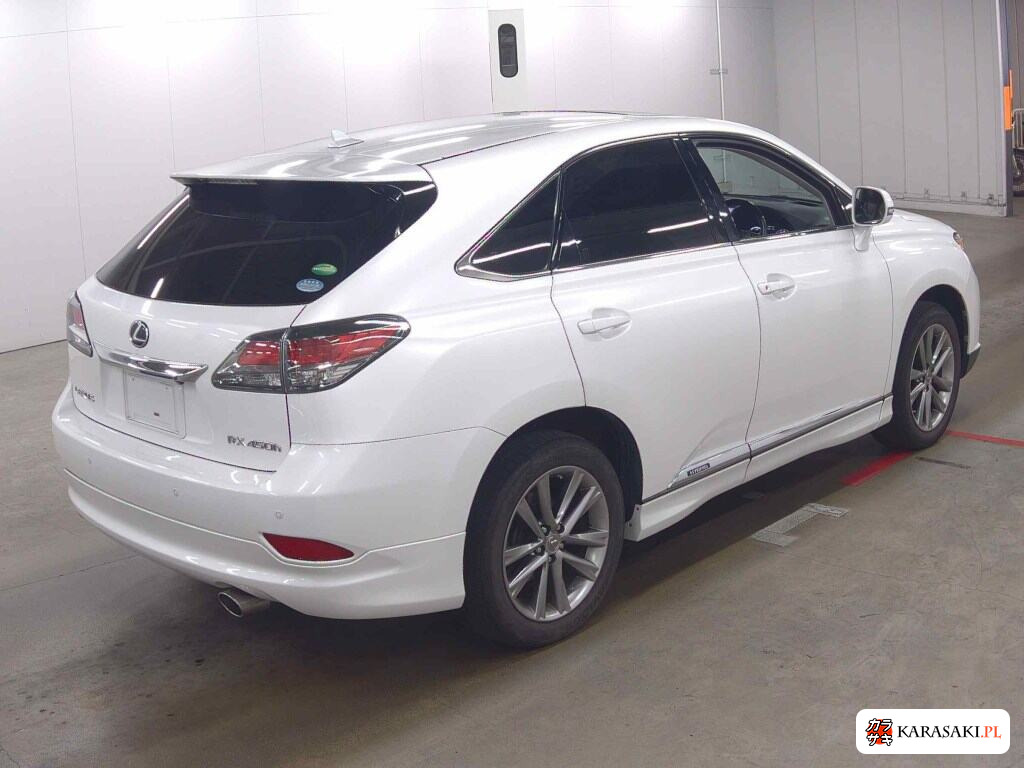 Lexus RX 2012 z aukcji japońskiej