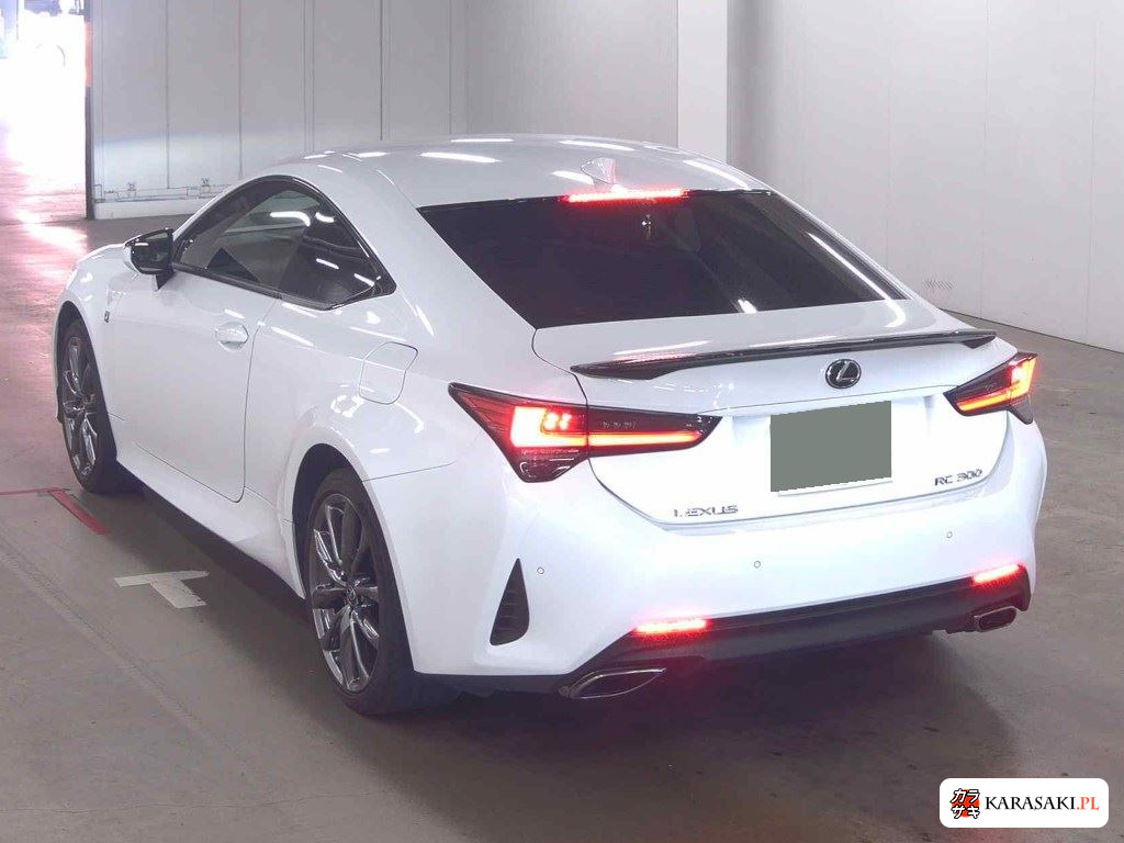 Lexus RC 2022 z aukcji japońskiej