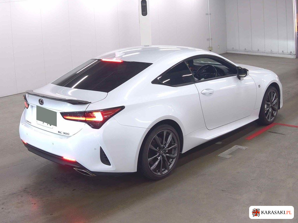 Lexus RC 2022 z aukcji japońskiej