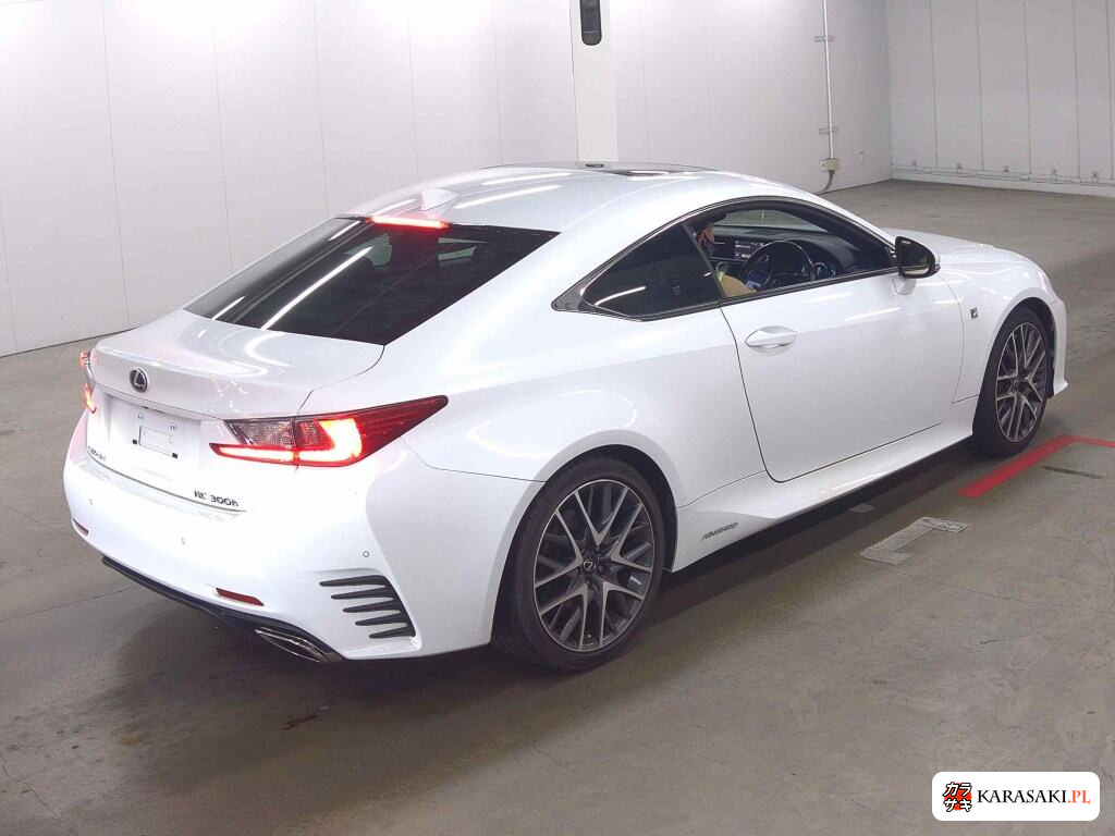 Lexus RC 2017 z aukcji japońskiej