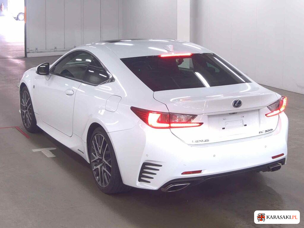 Lexus RC 2017 z aukcji japońskiej