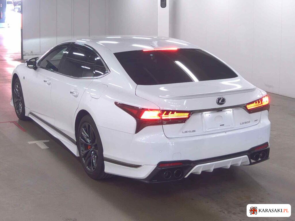 Lexus LS 2022 z aukcji japońskiej