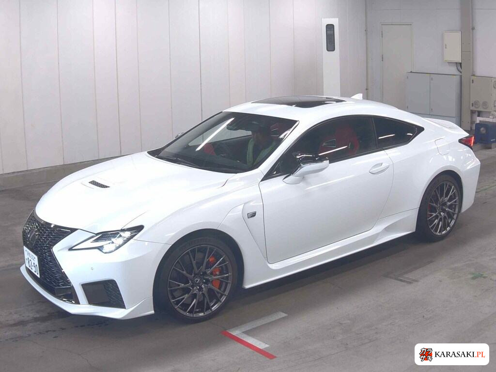 Lexus RC F 2021 z aukcji japońskiej
