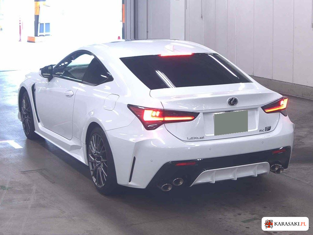 Lexus RC F 2021 z aukcji japońskiej