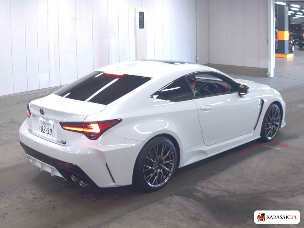 Lexus RC F 2021 z aukcji japońskiej