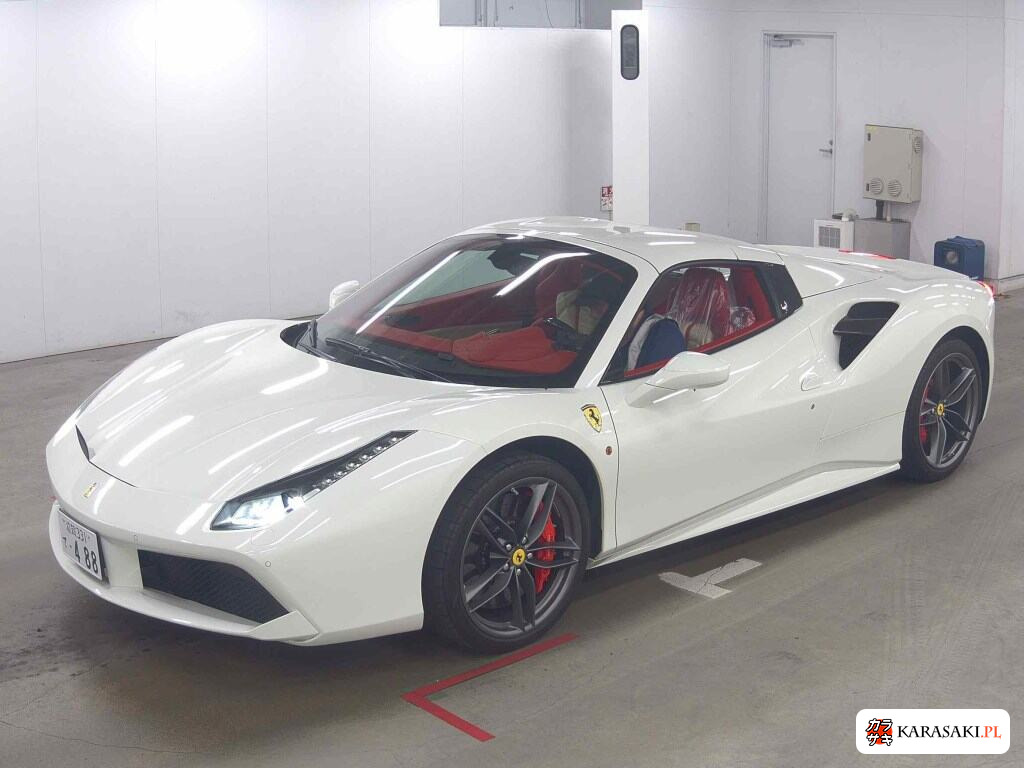 Ferrari 488 Spider 2016 z aukcji japońskiej