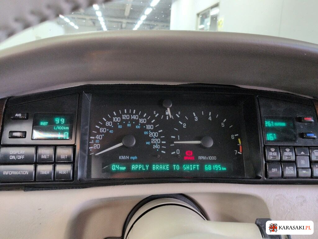 Cadillac Sevile 1995 z aukcji japońskiej
