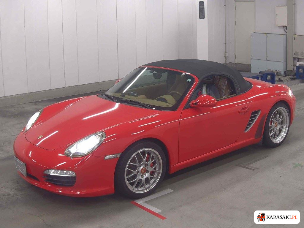 Porsche Boxster 2009 z aukcji japońskiej