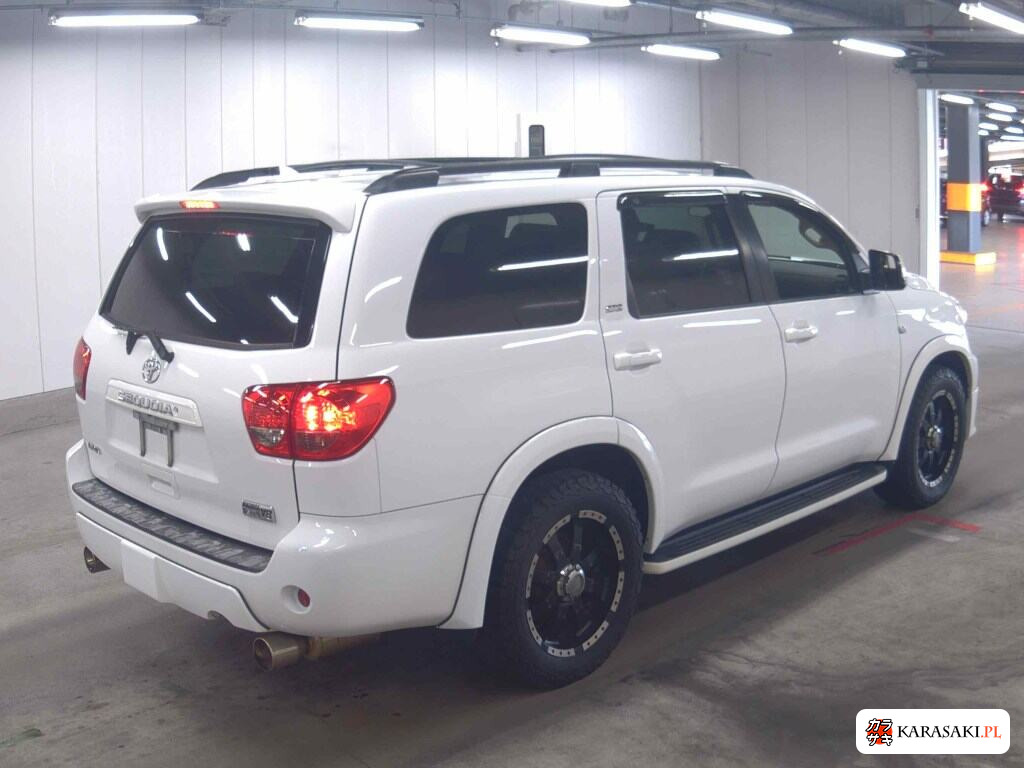 America Toyota Sequoia 2009 z aukcji japońskiej