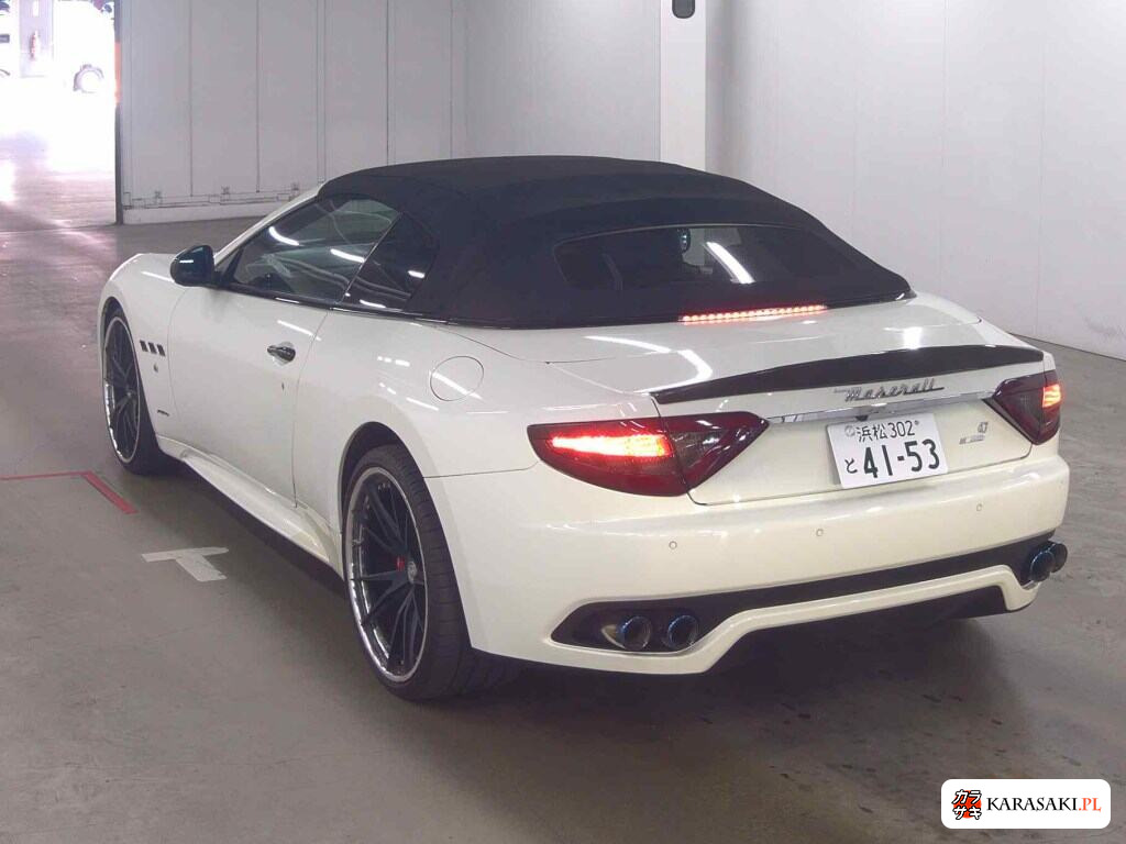 Maserati Grancabrio 2012 z aukcji japońskiej