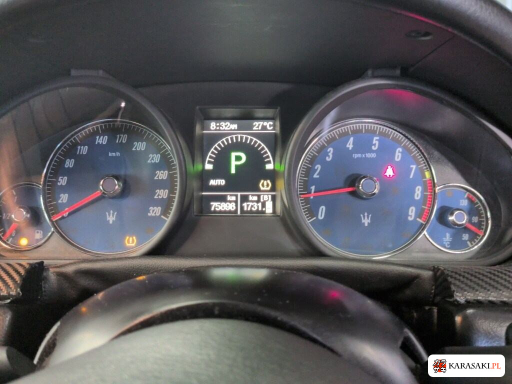Maserati Grancabrio 2012 z aukcji japońskiej