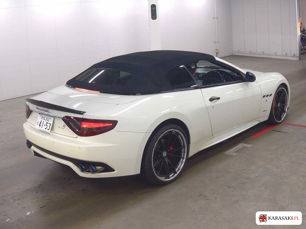 Maserati Grancabrio 2012 z aukcji japońskiej