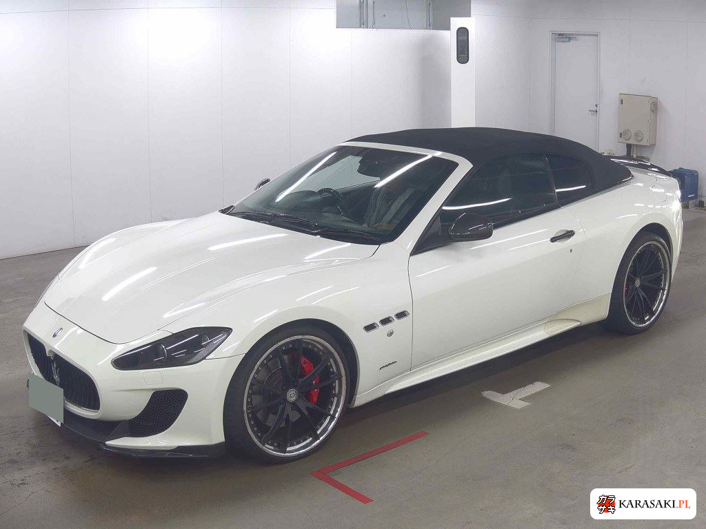 Maserati Grancabrio 2012 z aukcji japońskiej