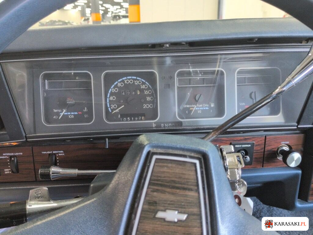 Chevrolet Caprice 1989 z aukcji japońskiej