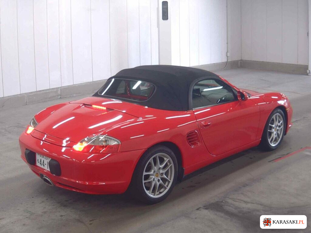 Porsche Boxster 2008 z aukcji japońskiej