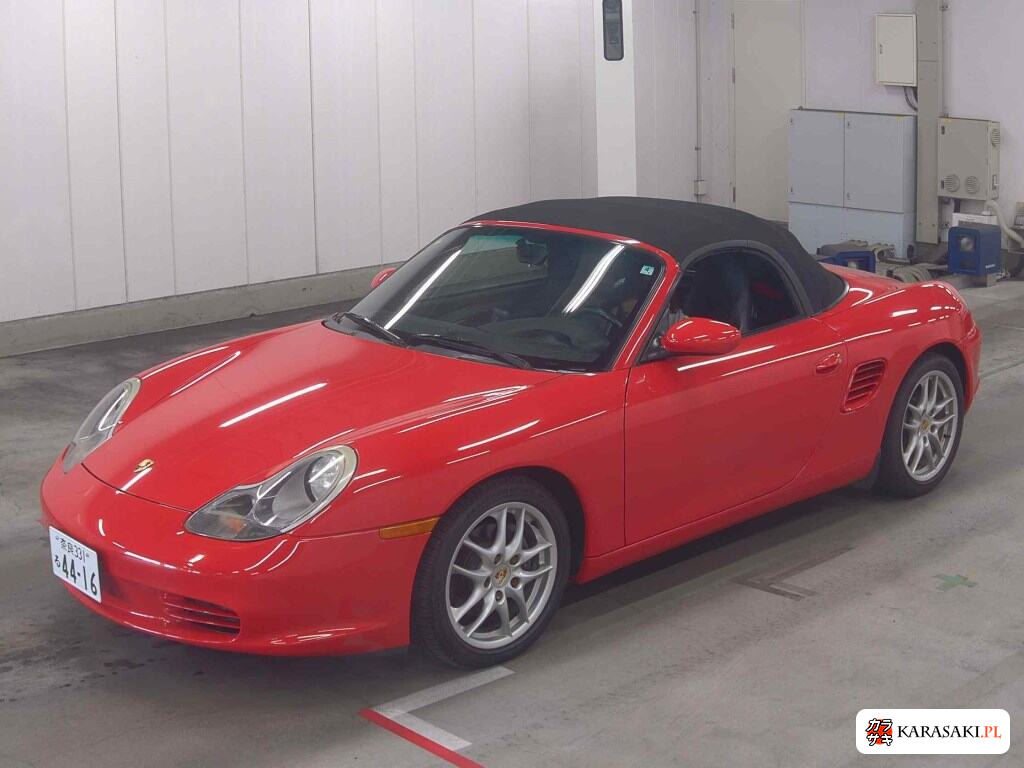 Porsche Boxster 2008 z aukcji japońskiej