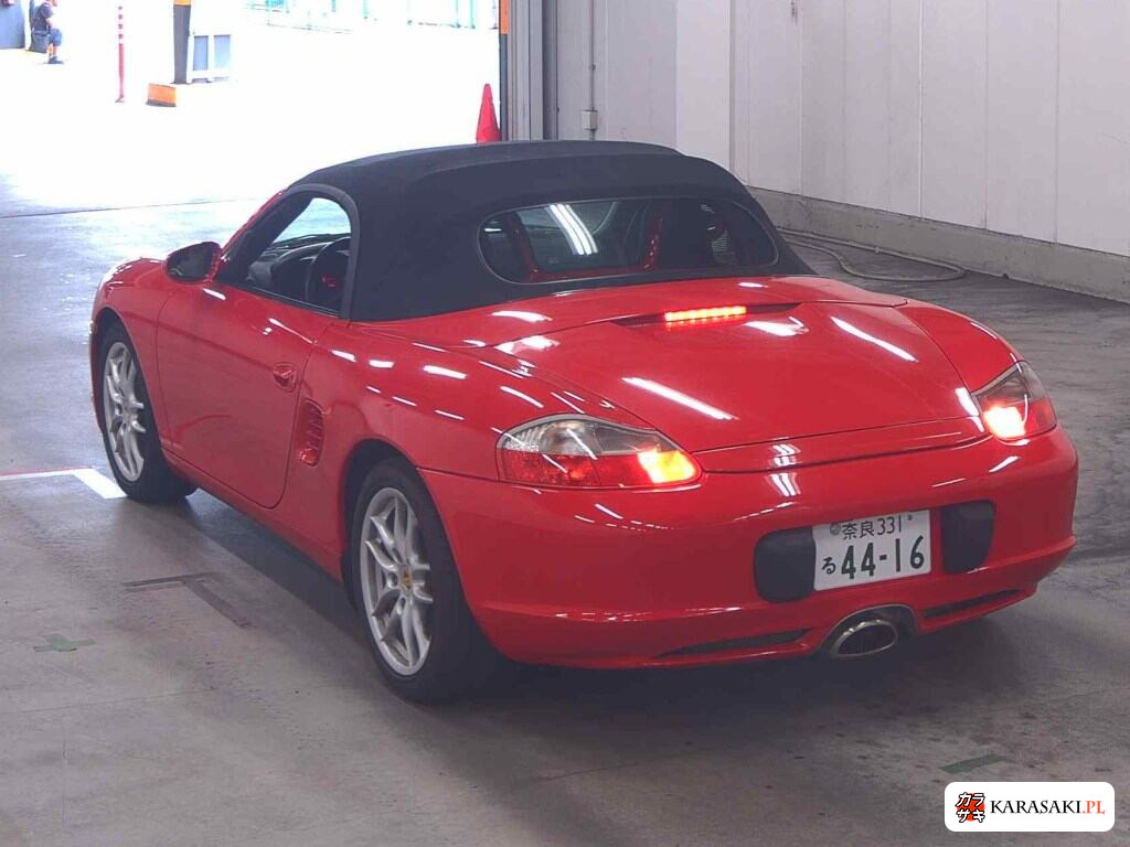 Porsche Boxster 2008 z aukcji japońskiej
