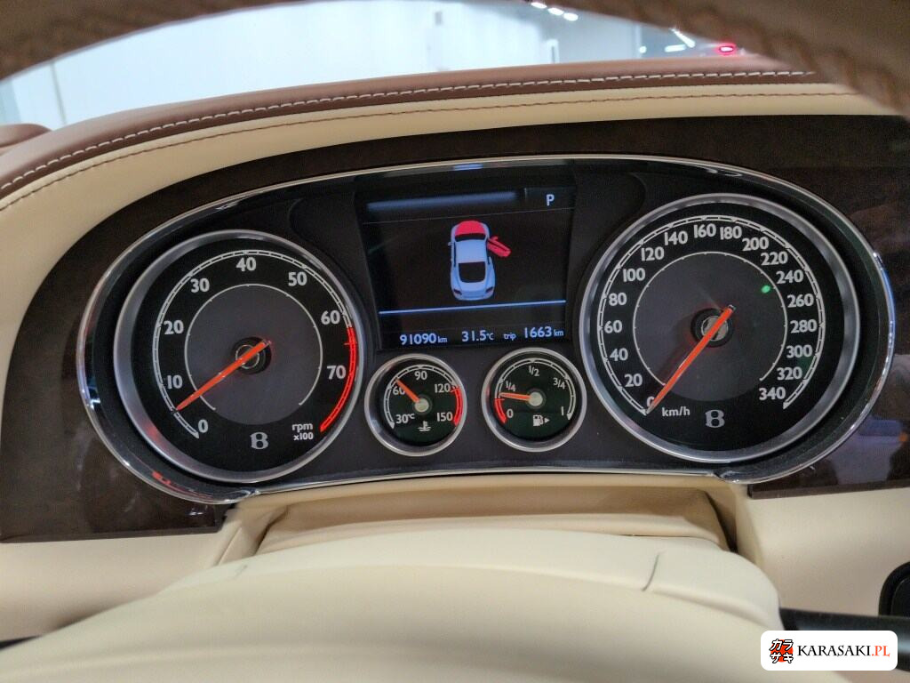 Bentley Continental 2012 z aukcji japońskiej