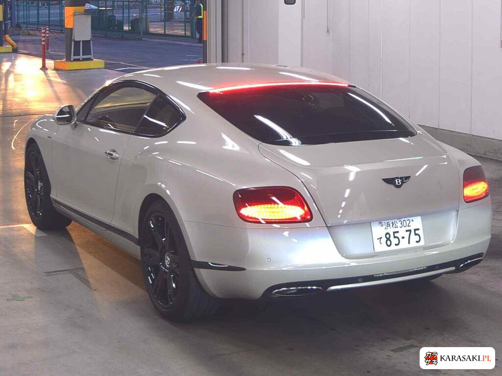 Bentley Continental 2012 z aukcji japońskiej