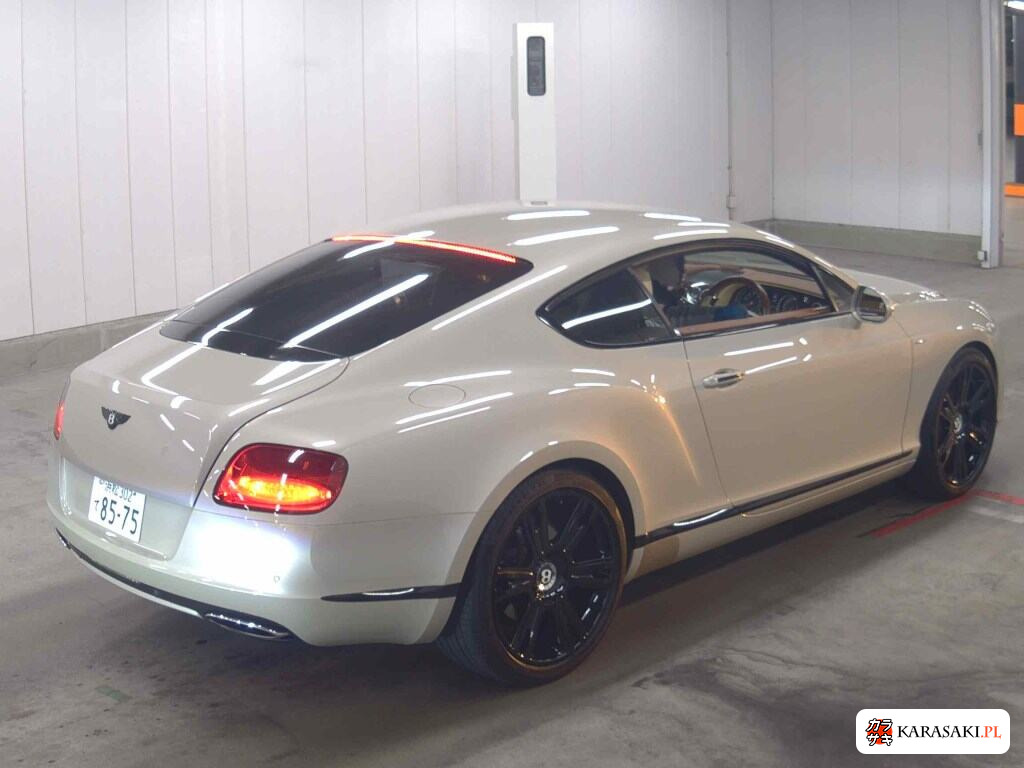 Bentley Continental 2012 z aukcji japońskiej
