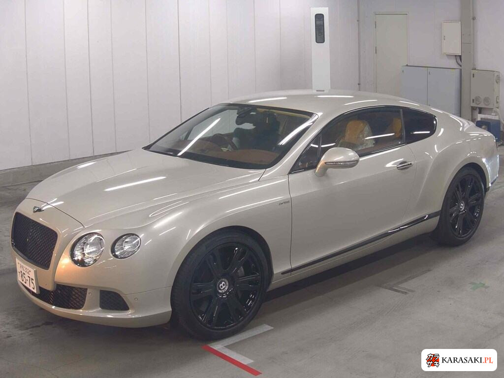 Bentley Continental 2012 z aukcji japońskiej