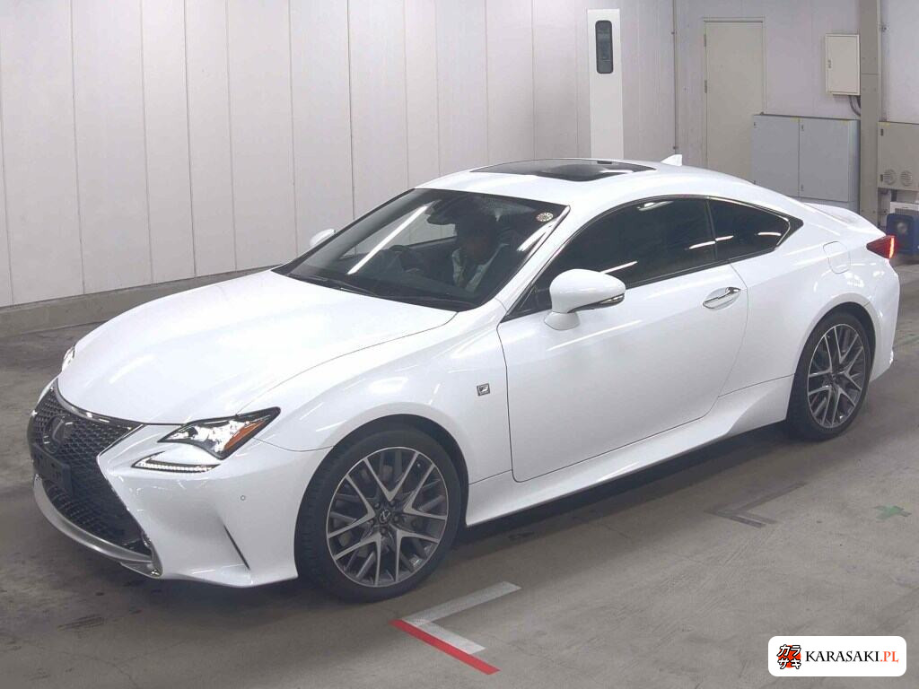 Lexus RC 2018 z aukcji japońskiej
