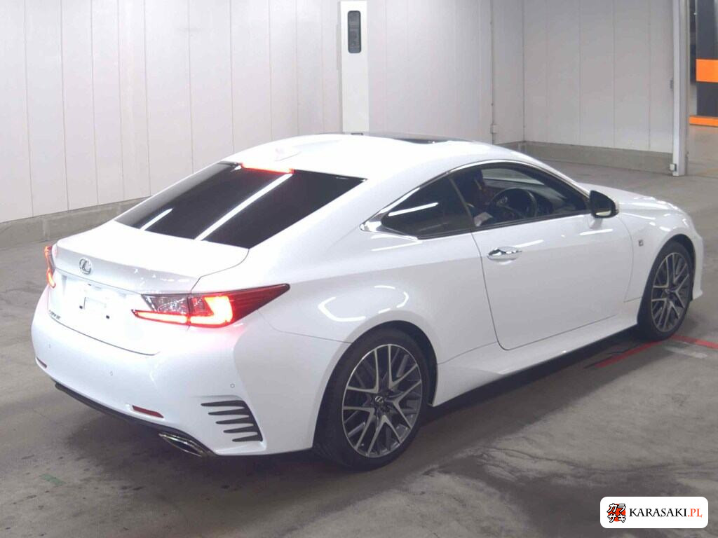 Lexus RC 2018 z aukcji japońskiej